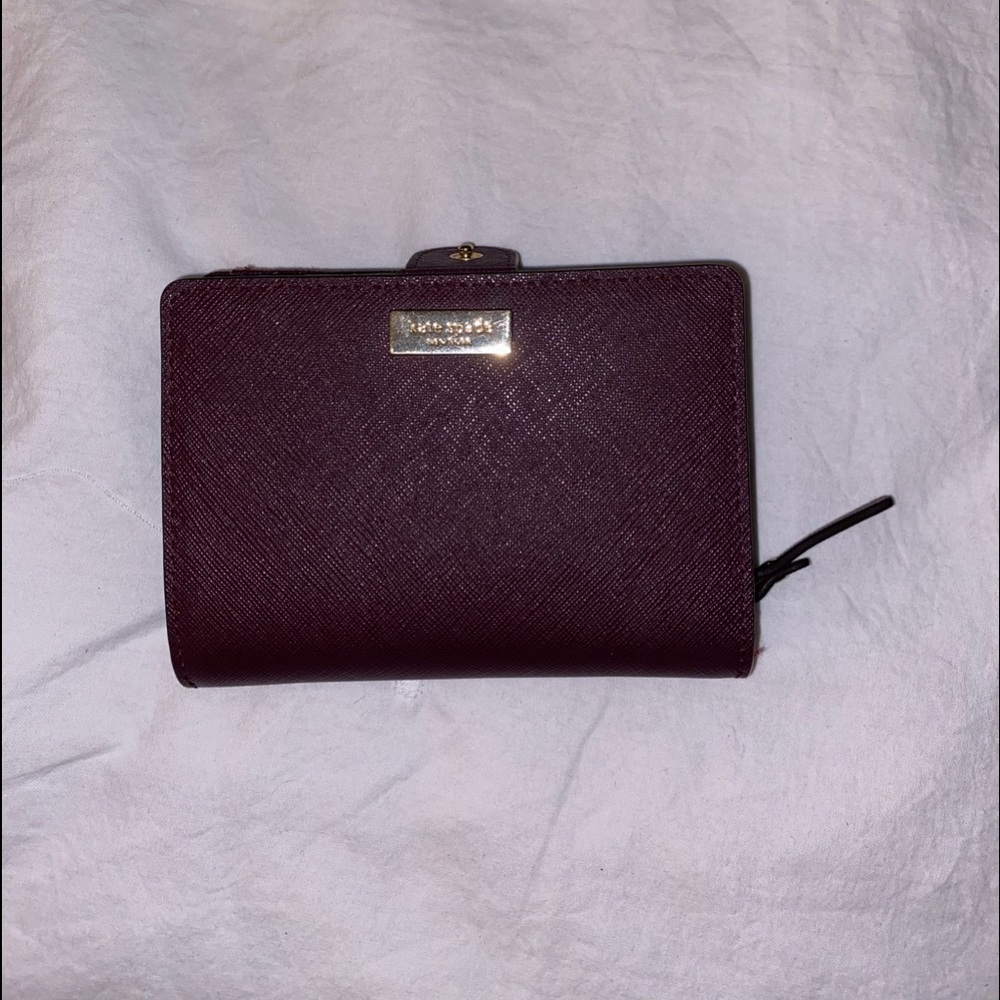 Kate Spade Wallet! (Burgundy/maroon)